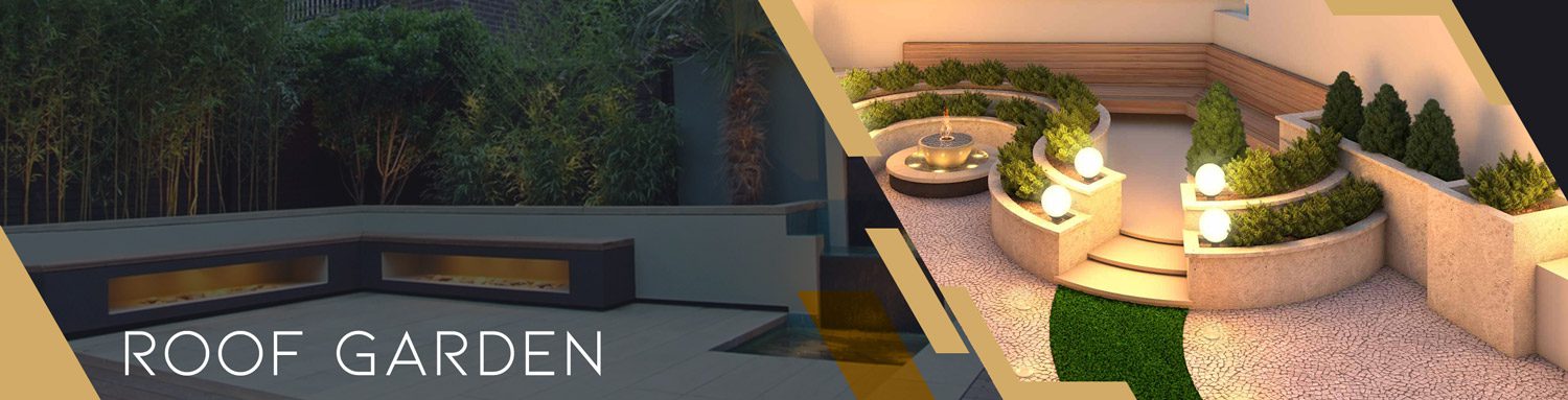 طراحی و اجرای پشت بام سبز ( روف گاردن )