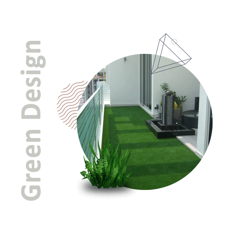 طراحی و اجرای تراس و حیاط خانه کاغذی