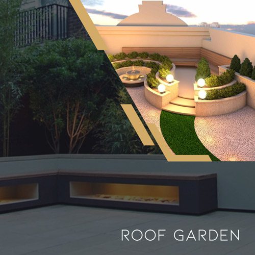 طراحی و اجرای پشت بام سبز ( روف گاردن )