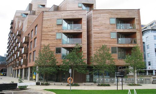 رعایت تناسب رنگ در نمای ساختمان