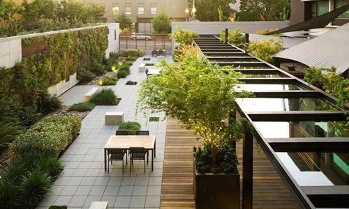 لایه محافظ در پشت بام سبز